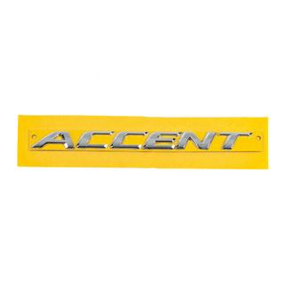 Надпись Accent 86311-1R000 (190мм x 16мм) Hyundai Accent 2011-2017 гг. фото 1