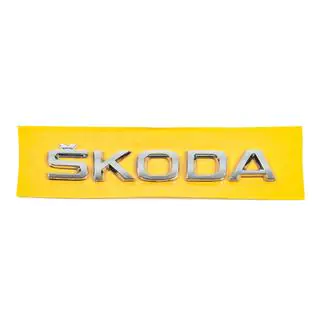 Надпись Skoda 5JA853687 (155мм x 27мм) фото 1