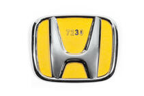 Honda Эмблема (хром, самоклеящаяся) 65мм x 55мм фото 1