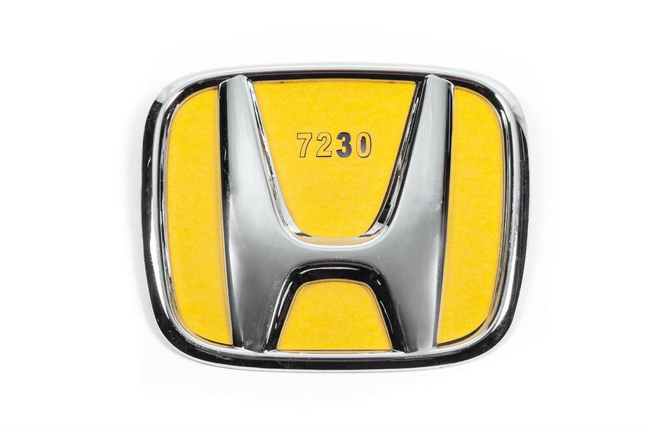 Honda Эмблема (хром, самоклеящаяся) 65мм x 55мм Image