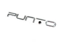 Fiat Punto Grande/EVO 2006-2018 гг. Надпись Punto для EVO (черная точка, 2037b) фото 2