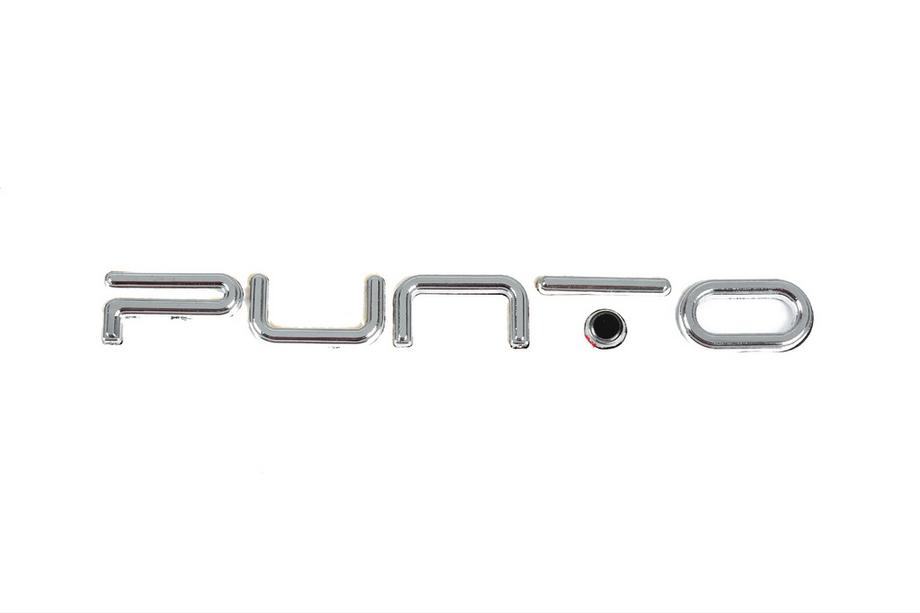 Fiat Punto Grande/EVO 2006-2018 гг. Надпись Punto для EVO (черная точка, 2037b) Image