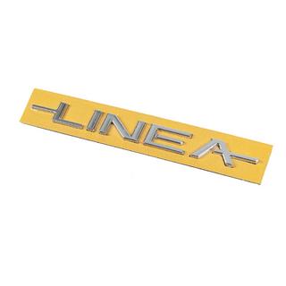 Надпись Linea 51767266 (180мм x 16мм) Fiat Linea 2006-2018 гг. фото 2