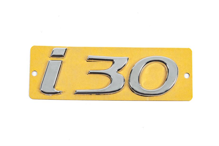Hyundai I-30 2012-2017 гг. Надпись I30 (108мм x 37мм) Image