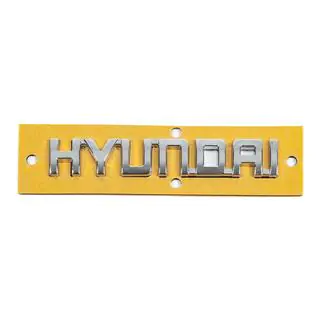 Надпись Hyundai (10.0см x 1.5см) фото 1