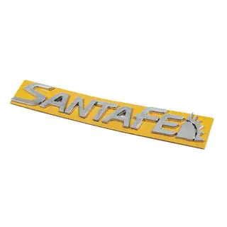 Надпись SantaFe (Новый дизайн, 210мм x 30мм) фото 2