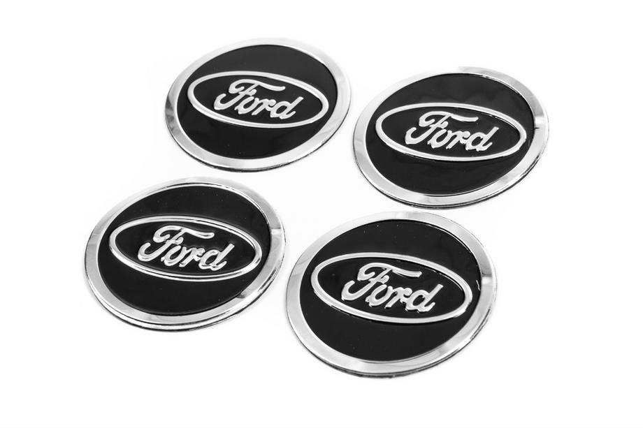 Ford Наклейки на центральные колпачки дисков 60мм 8946 (4шт) Image