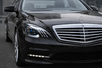 Mercedes S-class W221 2005-2013 гг. Фары рестайлинг (дизайн Maybach X222) фото 1