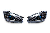 Mercedes S-class W221 2005-2013 гг. Фары рестайлинг (дизайн Maybach X222) фото 7