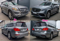 Mercedes GL/GLS class X166 2012-2019 гг. Комплект рестайлинга с GL на GLS AMG фото 1