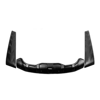 Комплект накладок на капот DRAGON (3 шт) Nissan Navara 2006-2015 гг. фото 2