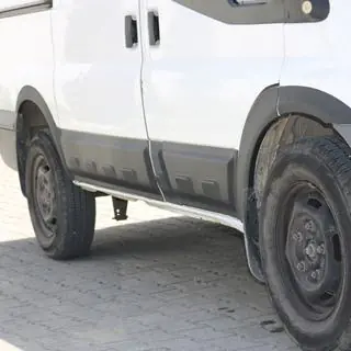 Дверные молдинги EuroCap (6 шт, ABS, короткая база) Ford Transit 2000–2014 гг. фото 4