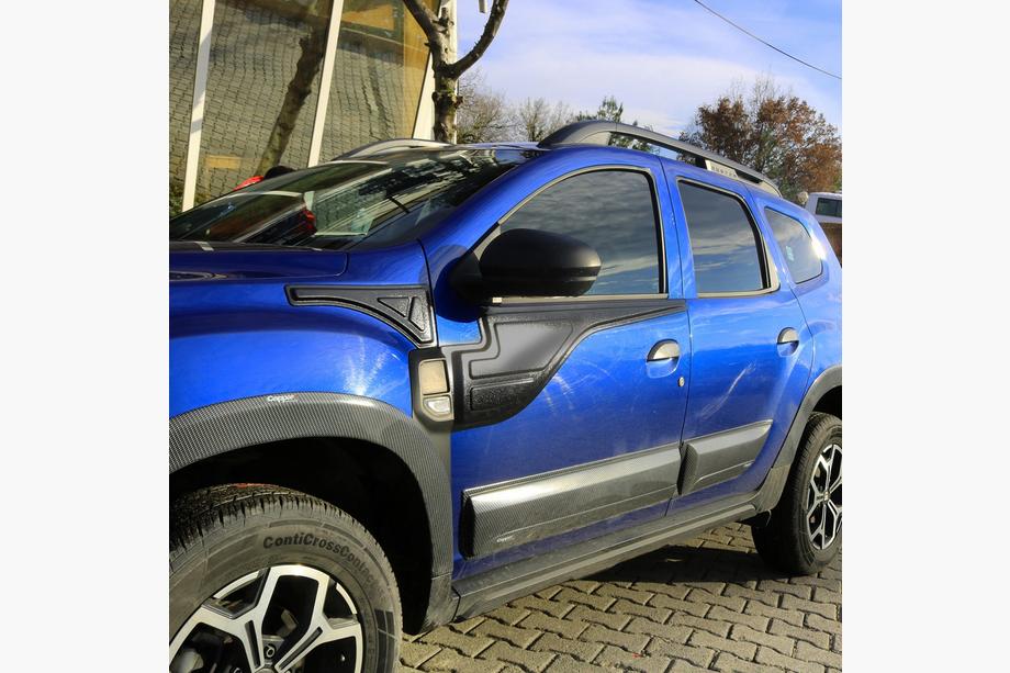 Renault Duster 2018-2024 гг. Верхние Молдинги на Двери (4 шт) Image