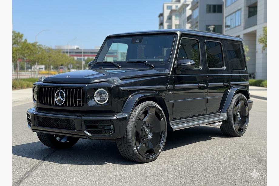 Mercedes G class W463 1990-2018 гг. Кованые алюминиевые диски Custom V2 (R20, комплект 4 шт) Image
