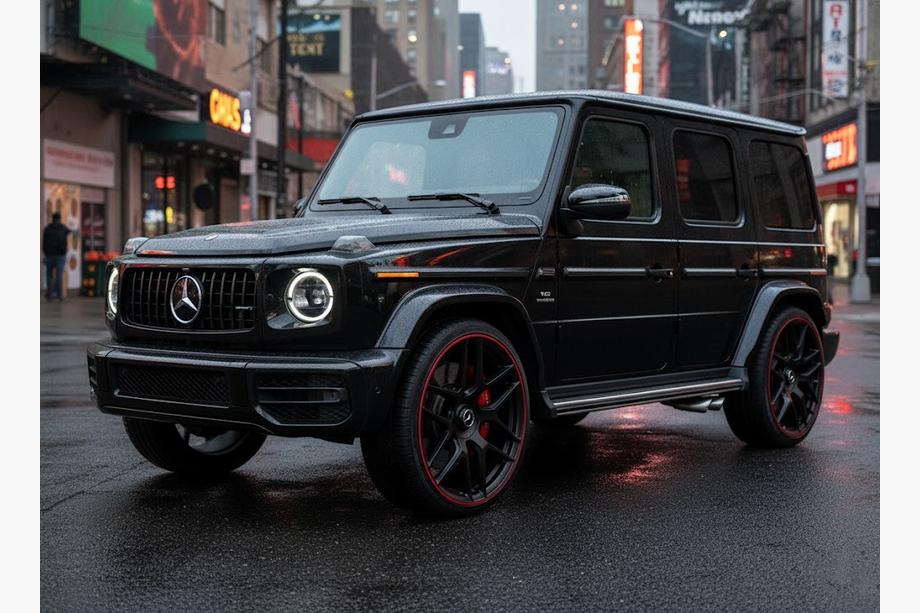 Mercedes G class W463 1990-2018 гг. Кованые алюминиевые диски Custom V3 (R20, комплект 4 шт) Image
