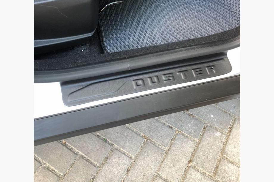 Dacia Duster 2018-2024 гг. Накладки на дверные пороги EuroCap (4 шт, ABS) Image