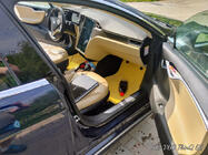Tesla Model S 2012– гг. Коврики EVA (2012-2021, бежевые) фото 3