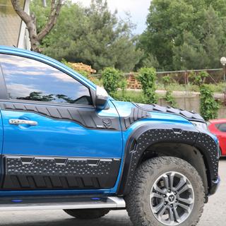 Расширители колесных арок V2 (2019+, EuroCap) Mitsubishi L200 2015-2024 гг. фото 3