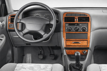 Toyota Avensis 1998-2003 гг. Накладки на Панель Приборов Алюминий фото 2