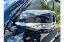 Lexus LX570/450d 2008-2022 гг. Накладки на зеркала 2012↗ левая/сторона водителя (1 шт, хром) фото 1