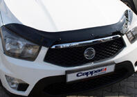 SsangYong Action 2005-2018 гг. Дефлектор капота (2013-2018, EuroCap) фото 1