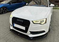 Audi A5 2007-2015 гг. Передняя лип-накладка Lip (для Base, 2011-2015, под покраску) фото 3