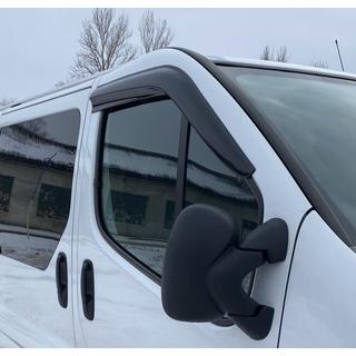 Ветровики на окна (2 шт., EuroCap) Nissan Primastar 2002-2014 гг. фото 2