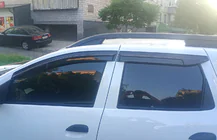 Renault Duster 2018-2024 гг. Ветровики на окна (4 шт, EuroCap) фото 1
