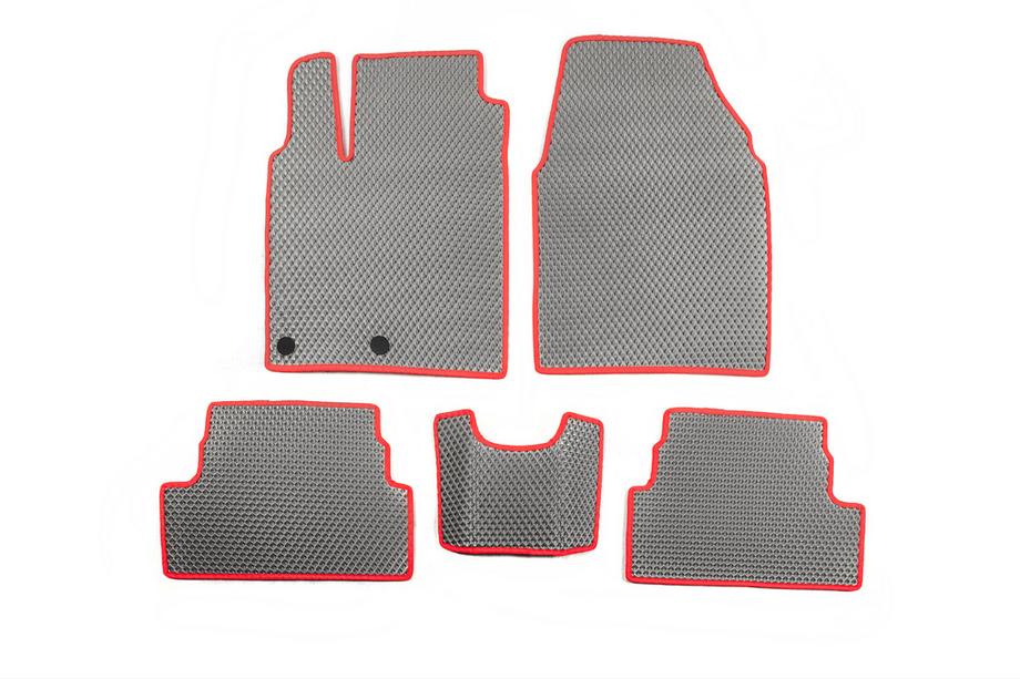 Nissan Qashqai 2010-2014 гг. Коврики EVA серые Image