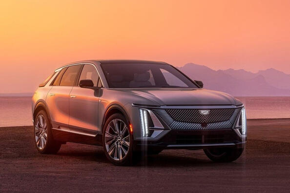 Новый электрический кроссовер Cadillac Lyriq