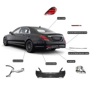 Комплект рестайлинга в X222 Maybach S600 Mercedes S-сlass W221 2005-2013 гг. фото 4