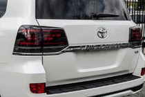 Toyota Land Cruiser 200 2007-2021 гг. Задние Фонари 2016-2021 (Sequential Red Plus) фото 1