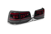 Toyota Land Cruiser 200 2007-2021 гг. Задние Фонари 2016-2021 (Sequential Red Plus) фото 4