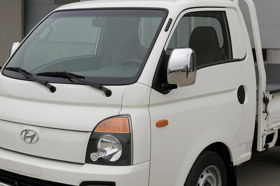 Hyundai Porter 2004- гг. Накладки на Зеркала (2 шт, Пластик) Image