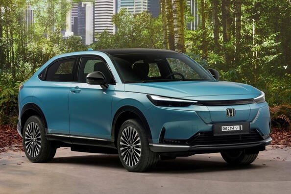 Обзор электрического кроссовера Honda e:Ny1