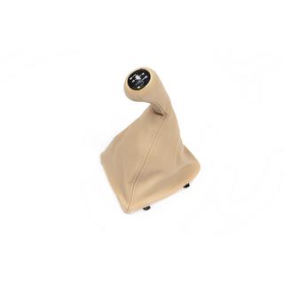 Чехол КПП + ручка OEM (бежевый) BMW 3 серия E46 1998-2006 гг. фото 1