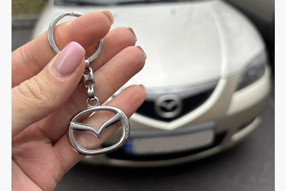 Mazda Металлический брелок с логотипом Mazda Image