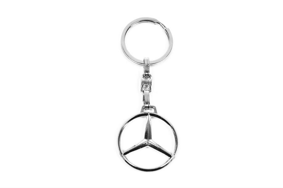 Mercedes-Benz Металлический брелок с логотипом Mercedes Image