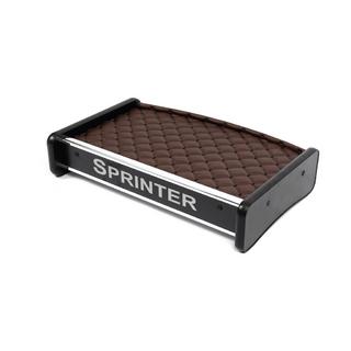 Полка на торпедо (2000-2006, ECO-BROWN) Mercedes Sprinter W901/902/903/904/905 1995–2006 гг. фото 1