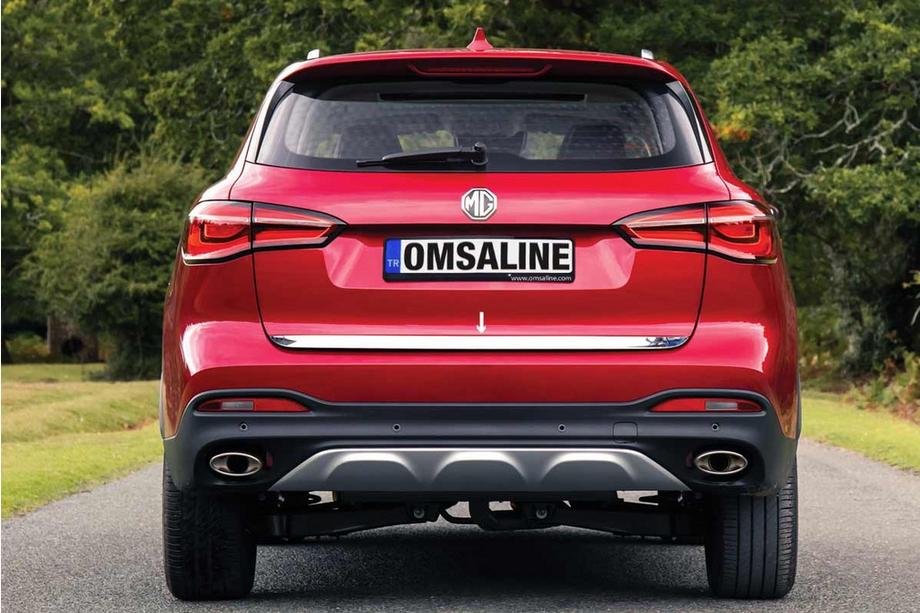 MG HS 2018- гг. Накладка на багажник 2020+ (OmsaLine) Image