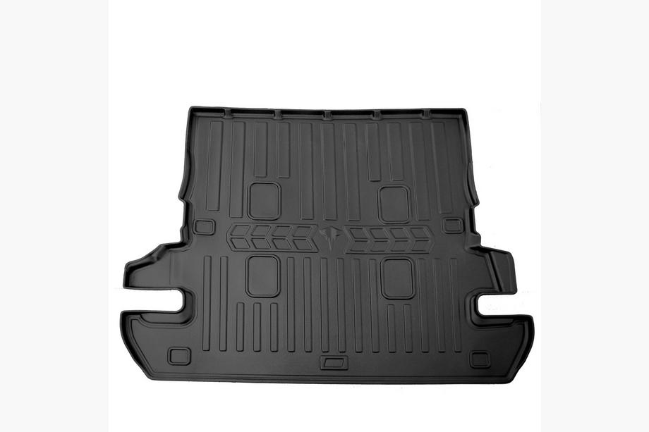 Toyota Land Cruiser 200 2007-2021 гг. 3D коврик в багажник (7 мест) (Stingray) Image