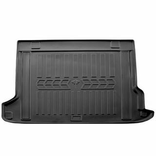 Коврик в багажник 3D 2017+ (5 мест) (Stingray) Toyota Land Cruiser Prado 150 2009-2023 гг.