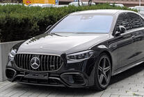 Mercedes S-class W223 2020- гг. Комплект обвеса AMG S63 с боковыми порогами фото 2
