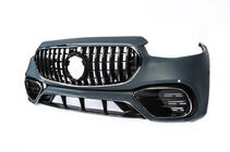 Mercedes S-class W223 2020- гг. Комплект обвеса AMG S63 с боковыми порогами фото 4