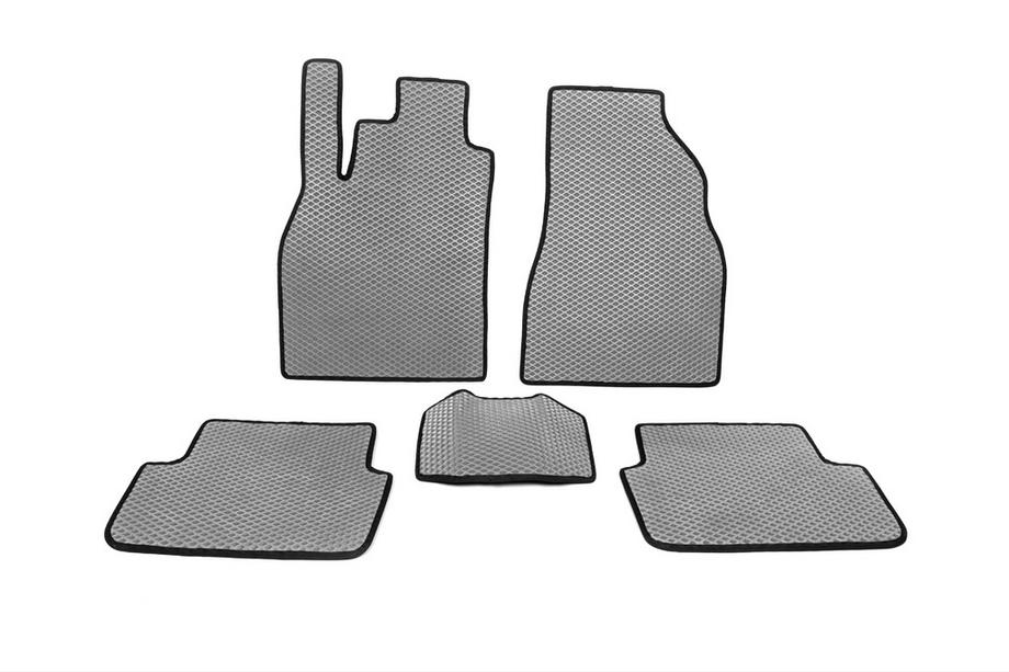 Renault Megane II 2004-2009 гг. Коврики EVA (Серые) Image