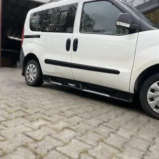 Боковые Пороги Sorento Тип (EuroCap) Opel Combo 2012-2018 гг. фото 4