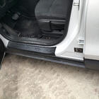 Opel Crossland X 2017-2024 гг. Накладки на дверные пороги EuroCap (4 шт, ABS) фото 1