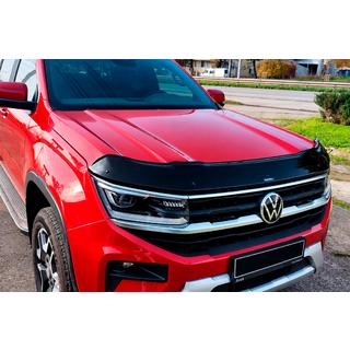 Дефлектор капота V1 (EuroCap) Volkswagen Amarok 2022- гг. фото 1