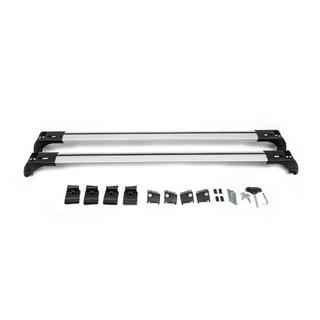 Поперечины на интегрированные рейлинги с замком Skybar V2 (2 шт) BMW X3 F25 2011-2018 гг. фото 3