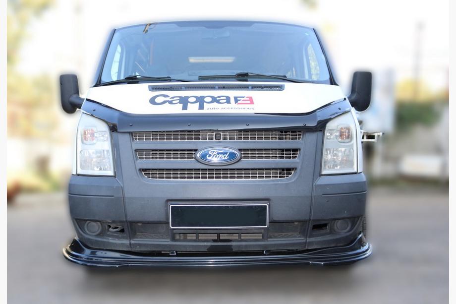 Ford Transit 2000–2014 гг. Передний лип-спойлер EuroCap (2006-2014, черный) Image